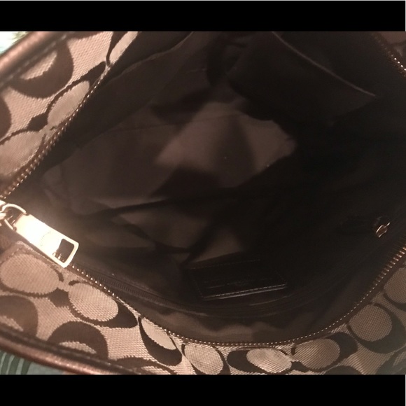 Coach Signature Mini City Zip Tote - Picture 4 of 8